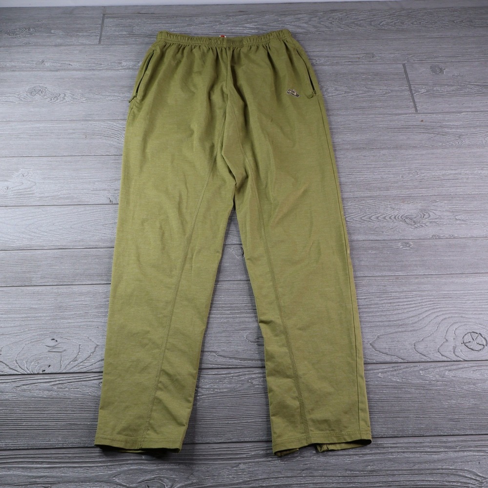 Tracksmith Session Pants Men's Small Olive Green Running Joggers